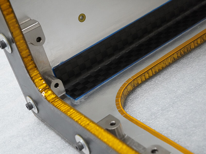 Spacecraft BUS assembly interior Spacecraft BUS assembly interior