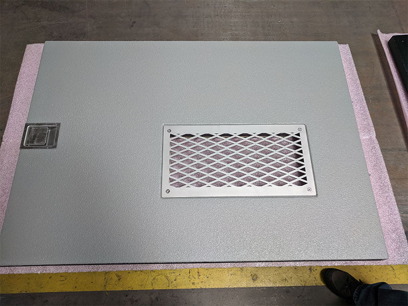 Aerospace floor panel structure