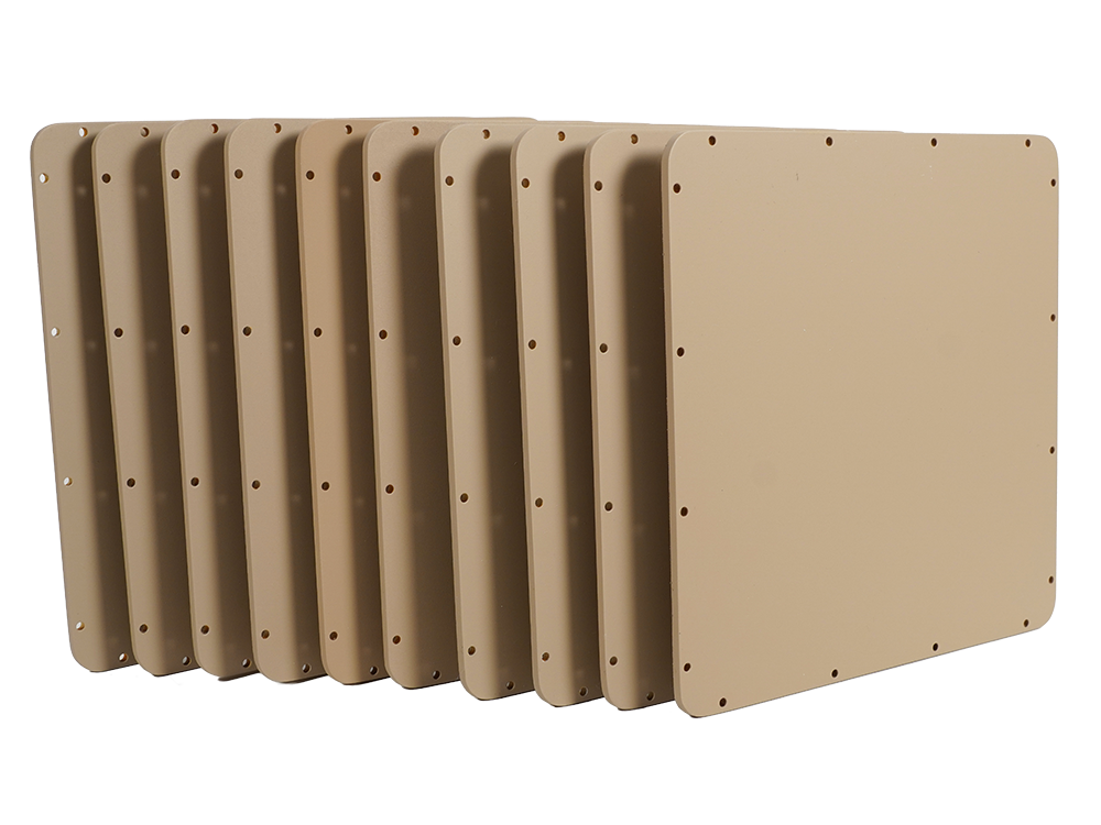 Low-cost ground radome panels