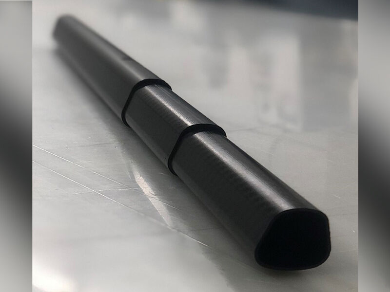 Custom telescoping tubing for metal detector