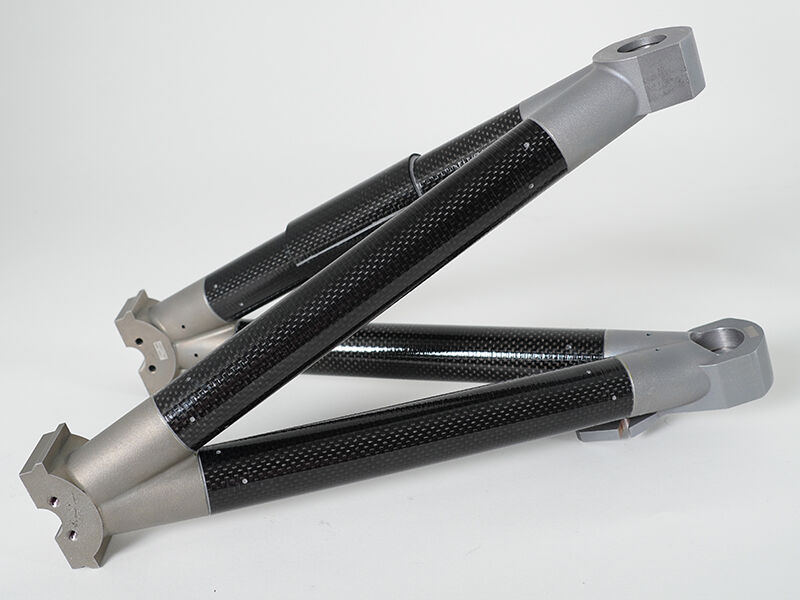 Carbon fiber strut assembly Carbon fiber strut assembly