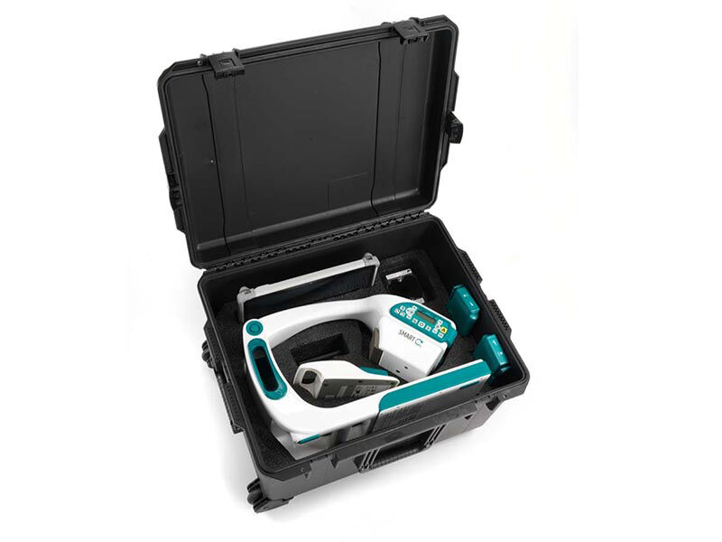 Portable X-ray machine in final packaging Portable X-ray machine in final packaging