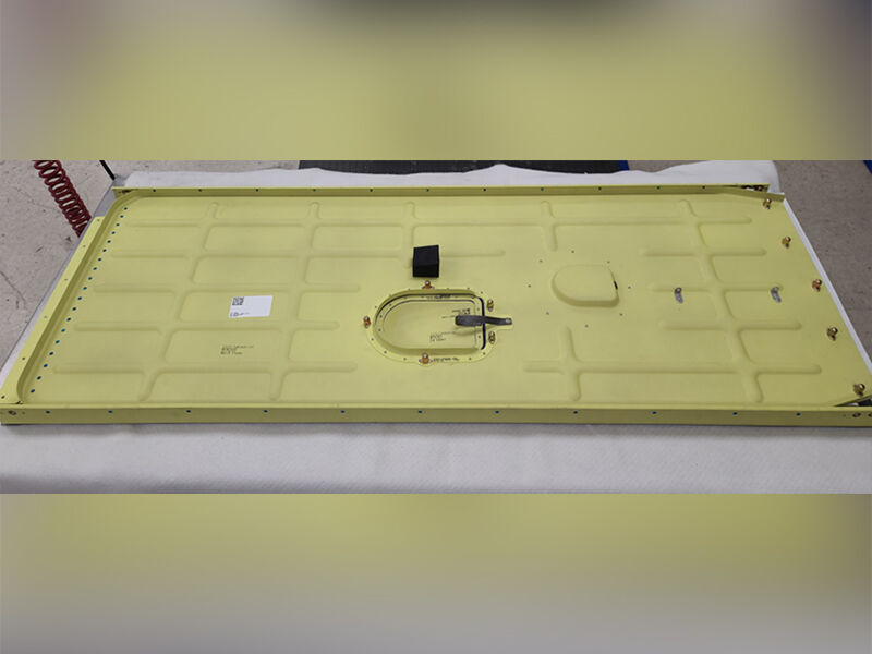 CH 47 baffle assembly