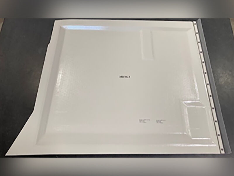 747 honeycomb sandwich panel