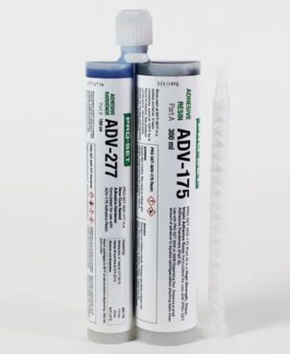 Pro-Set ADV-175/277-BK Slow Adhesive (Black) - 450 ml