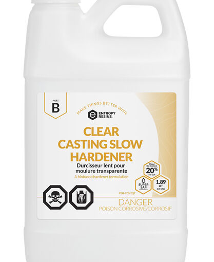 Clear Casting Slow Hardener