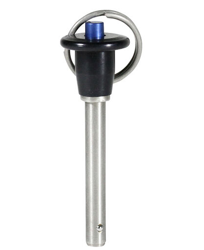 Quick Release Ball Lock Pin - Button Head - 0.25" x 3.00"- BLOWOUT