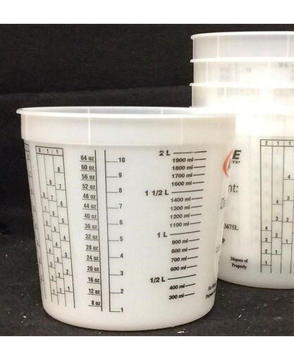 5 Quart Bucket for Resin Mixing