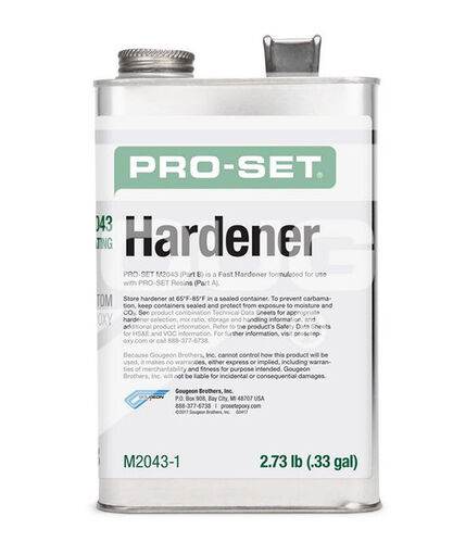 Pro-Set M2043 Fast Hardener - 0.33 gallon - *Ships via Partner