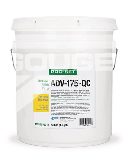 Pro-Set Adhesive Resin (Tinted Yellow) - 4.5 gallon - *Ships via Partner