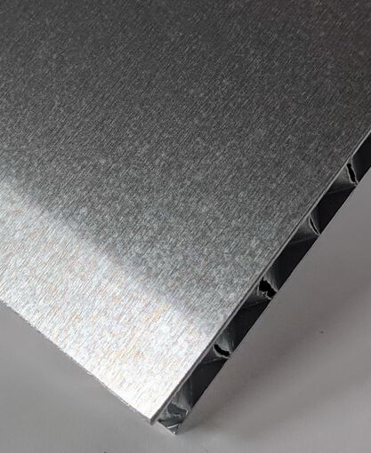 Sandwich Panel – Mill Finish - Aluminum 3.6lb Honeycomb Core (3/8" cell) - Aluminum Skins (0.040") - 12" X 60" x 0.75"
