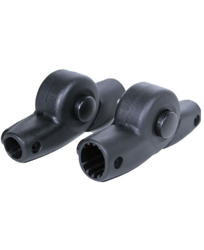 Push Button Ratchet Joint - Opposing Pair - 216 degrees / 18 deg increment - 0.995 / 0.80 inch Tube