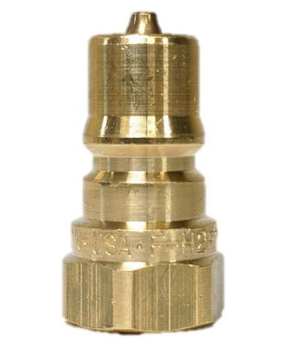 QC-2 1/4" NPT PLUG, male Vacuum fitting, quick connect