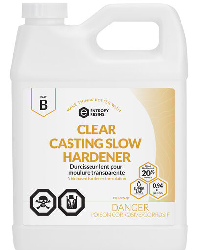 Clear Casting Slow Hardener