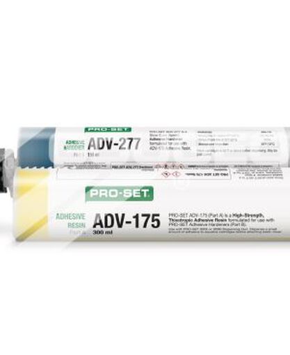 Pro-Set ADV-175/277-QC Slow Adhesive (Tinted Yellow/Blue) - *Ships via Partner
