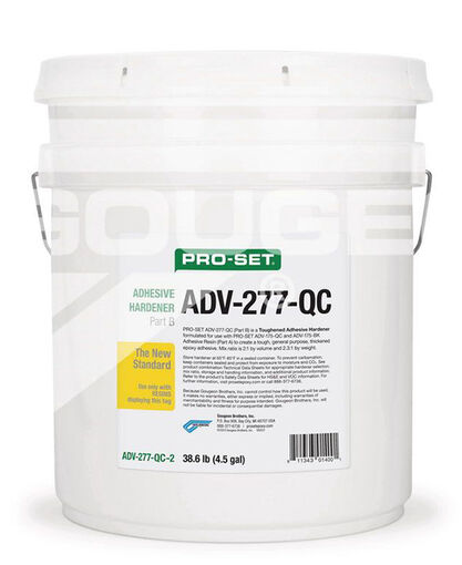 Pro-Set Slow Adhesive Hardener (Tinted Blue) - 4.5 gallon - *Ships via Partner