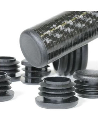 Tube Plug - Round - Plastic - Fits 1.625" OD with 0.035" - 0.083" Tube Wall