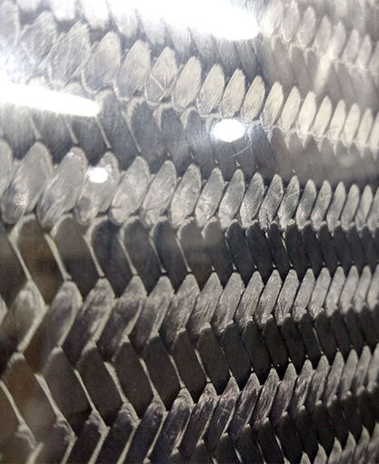 Plate - Carbon Fiber - QISO Tri-Axial - Gloss/Matte - 24 x 48 x 0.050" / 1.2mm thick