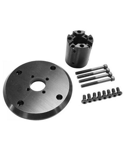 CARBONNect - Mounting Plate Kit -  Aluminum - For 1.5-inch ID Round Tubing
