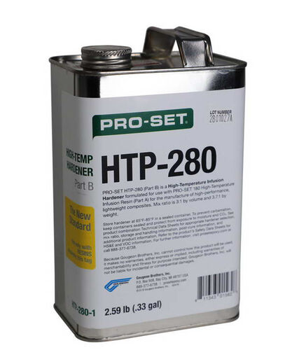 Hardener - High-Temp Infusion Hardener  - Pro-Set - 0.33 GAL / 1.25 Liters