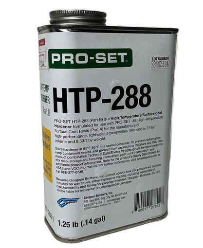 Surface Coat - High-Temp Surface Coat Hardener  - Pro-Set - 0.2 GAL / 0.76 Liters (Formerly HTP-287-1)