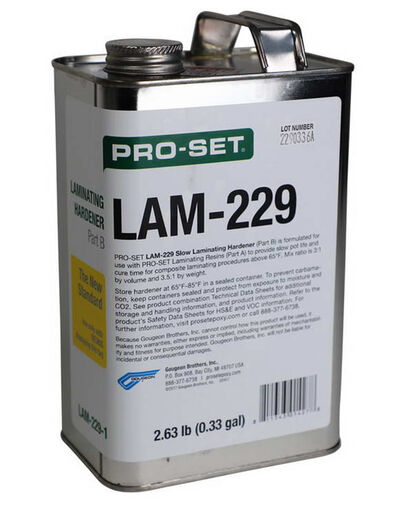 Hardener - Slow Laminating Hardener - Pro-Set - 0.33 GAL / 1.25 Liters