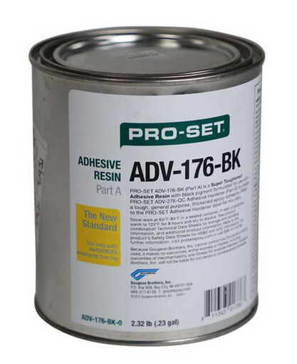 Pro-Set Super Toughened Adhesive Resin (Black) - 1 QT / 0.95 Liters