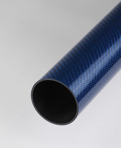 INFINITubeV - Blue - Standard Modulus Tube - Twill - Size 10 - 1.500 X 1.606 X 74 Inch