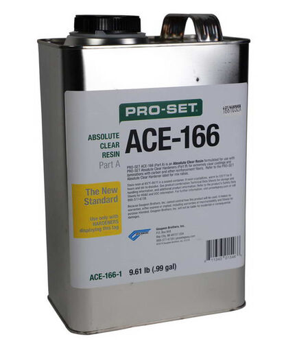 Resin - Absolute Clear - Coating & Laminating Resin  - Pro-Set - 1 GAL / 3.79 Liters