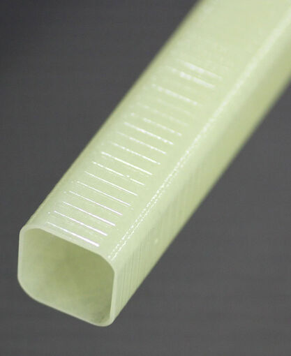 Tube - Square - Fiberglass - 0.75 x 0.83 x 66 inch